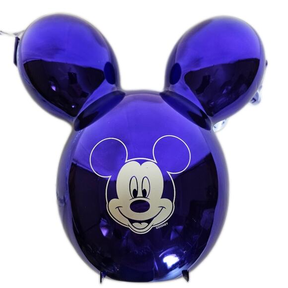 Walt Disney World Purple Metallic Mickey Ears Popcorn Bucket 2023 - NEW! - Picture 1 of 7